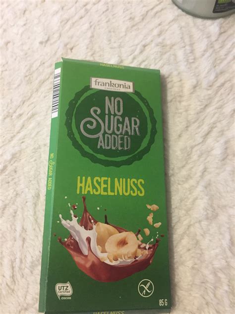 No Sugar Added Haselnuss Frankonia G