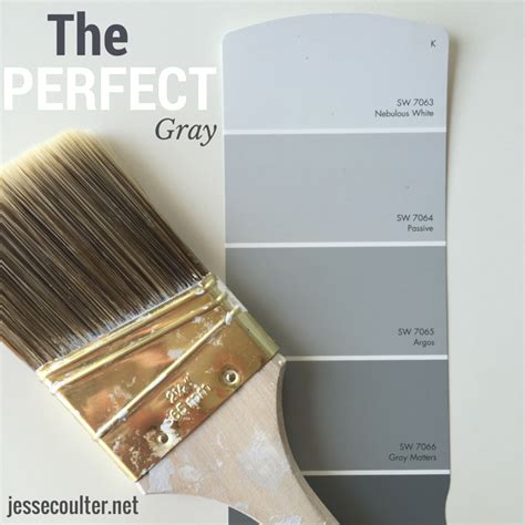A generous great room for a compact. The PERFECT Shade of Gray Paint | Jesse Coulter