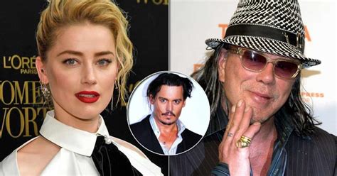 Iron Man 2 Star Mickey Rourke Calls Amber Heard A “gold Digger” Says