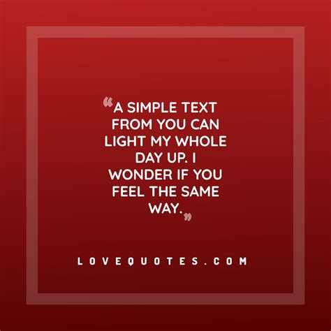 A Simple Text Love Quotes