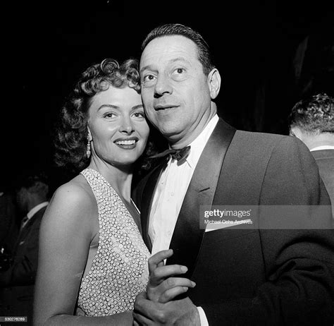 Actress Donna Reed And Her Husband Film Producer Tony Owen Dance At
