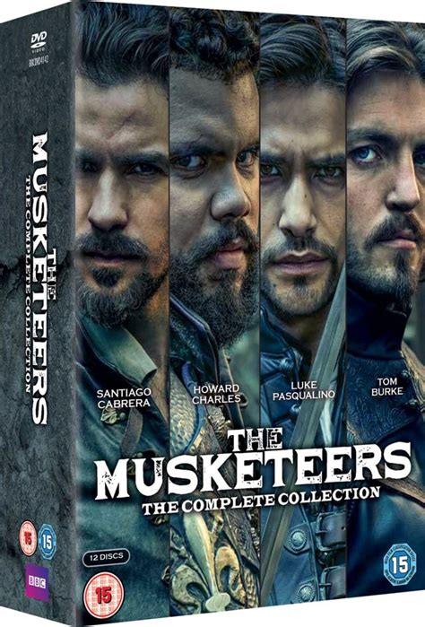 The Musketeers The Complete Collection Dvd Box Set Free Shipping