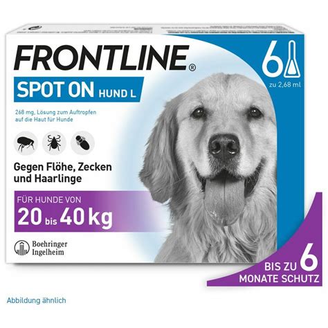 Frontline Hund L 20 40 Kg 6x268 Ml Shop