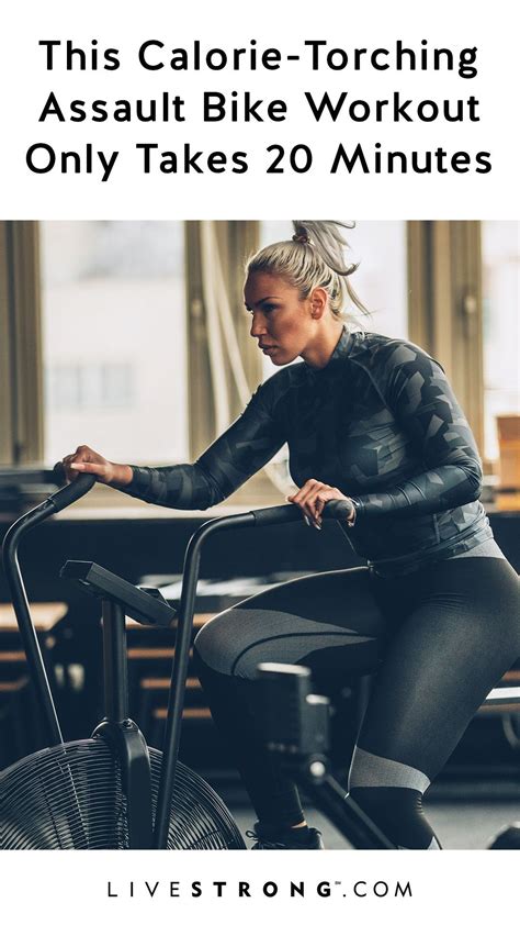 This Calorie Torching Assault Bike Workout Only Takes 20 Minutes