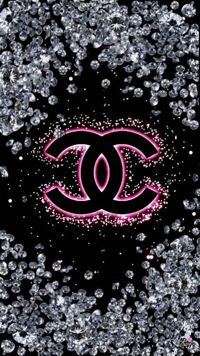 Chanel Coco Iphone Bling Wallpapers Glitter Backgrounds
