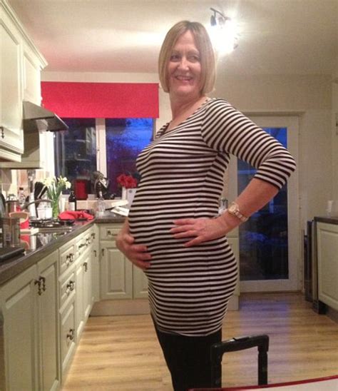 woman 53 looked nine months pregnant but it was a giant tumour daily mail online