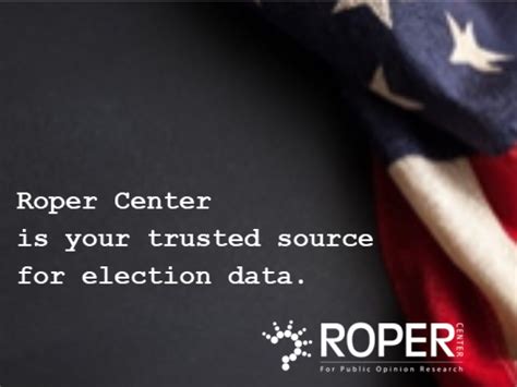 Roper Center For Public Opinion Research