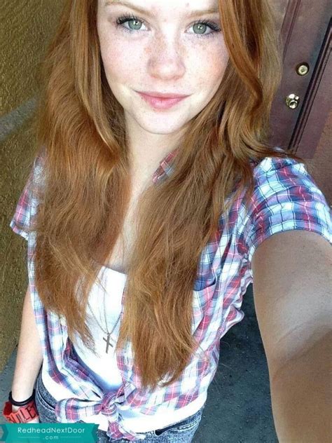 Monday Morning Freckles Selfie Redhead Next Door Photo Gallery 186