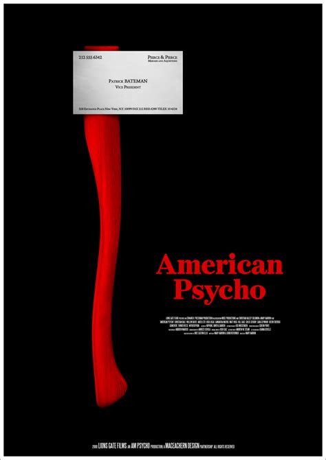 American Psycho Joseph Posterspy