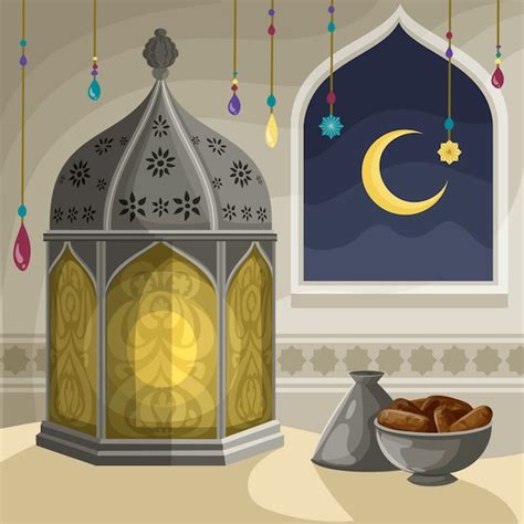 Hand Drawn Ramadan Concept Free Vector