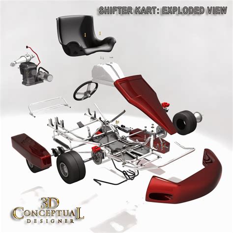 These are sprint racing karts with gearboxes ranging from two to six speeds. 3DconceptualdesignerBlog: 3D Stock Model Build Review ...