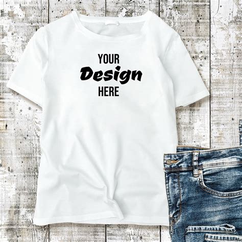 white t shirt mockups mock ups apparel t shirt design your etsy