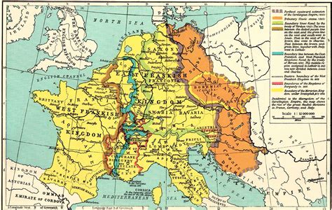 Maps Of 8th Century Europe The Eighth Century And All That
