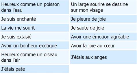 Les Meilleures Expressions Pour Exprimer La Joie Vocabulaire Français