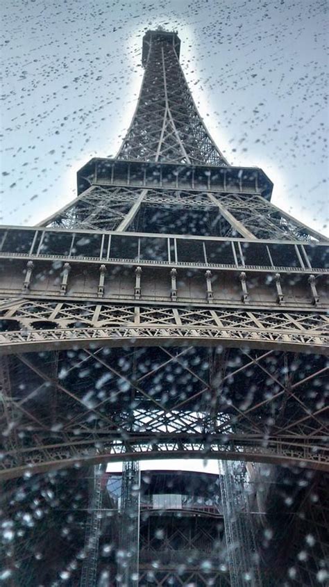 Something Beautiful About The Eiffel Tower In The Rain One Of My