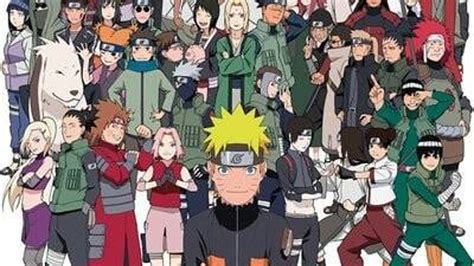 Naruto Autor Reúne A Los Personajes Más Populares Del Anime En Una