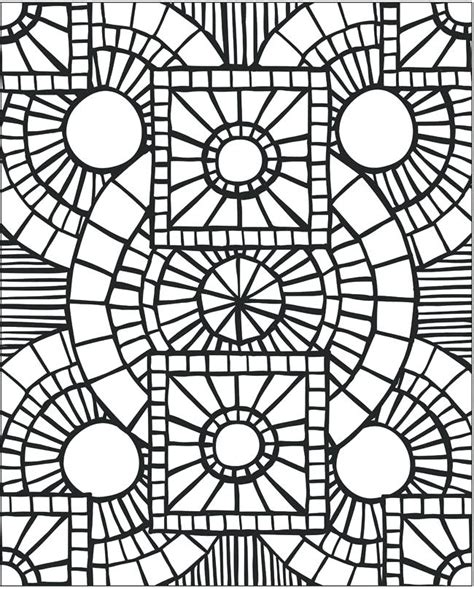 Mosaic Drawing Patterns At Getdrawings Free Download