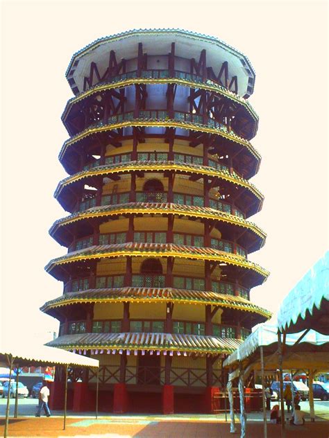 It started to tilt four years after its construction finished due to an underground stream. Teluk Intan leaning tower (pisa of Malaysia) | Tower, Pisa ...