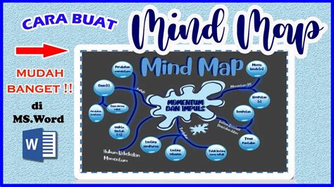 Jenis Jenis Peta Minda Cara Membuat Peta Konsep Di Word Mind Mapping