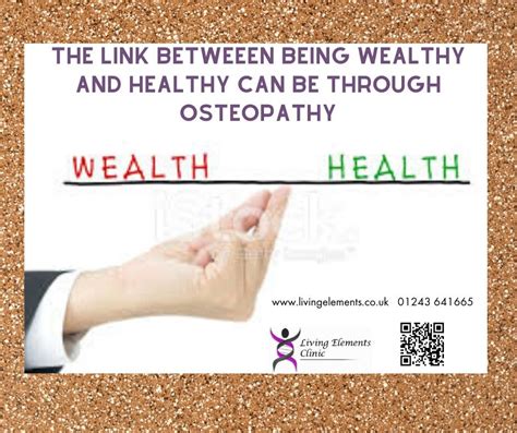 Relationship Between Health And Wealth Living Elements Clinic Gayle