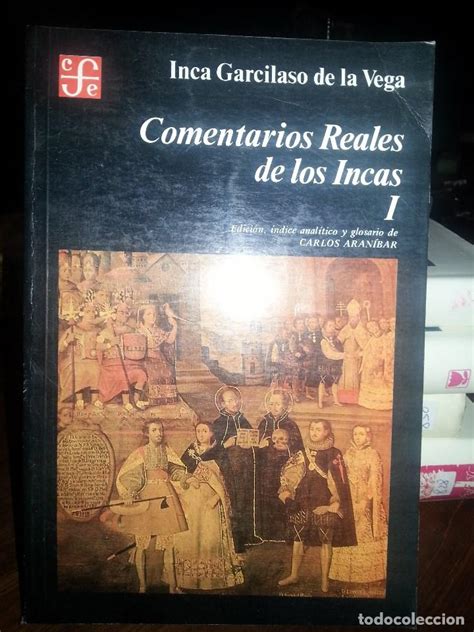 Libro Nº 836 Comentarios Reales De Los Incas I Vendido En Subasta