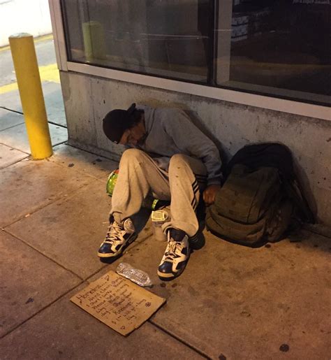 A Sleeping Philadelphia Homeless Person A Haiku Note Flickr
