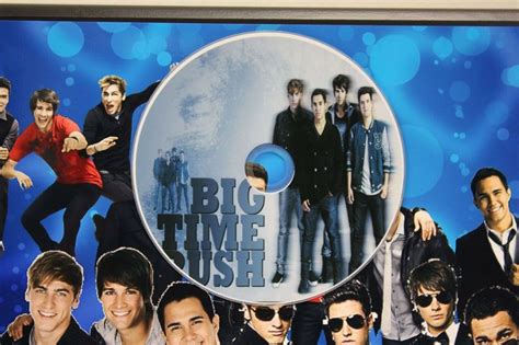 BIG TIME RUSH LTD EDITION PICTURE CD POSTER DISPLAY FREE SHIPPING