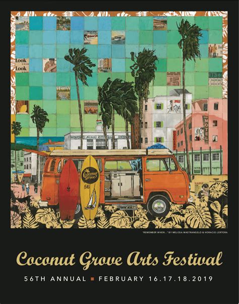 This site is still a work in progress. Artists Create 2019 Coconut Grove Arts Festival Poster ...