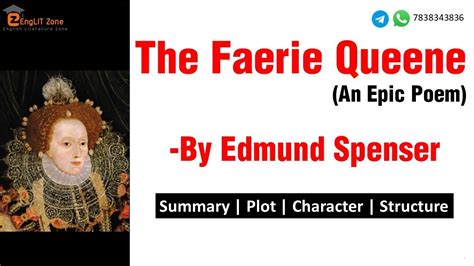 Edmund Spenser The Faerie Queene Introduction Of An Epic Poem
