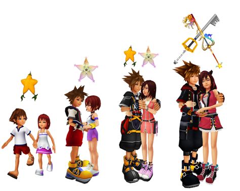 The Memories Of Sora And Kairi From Kingdom Hearts By 9029561 On Deviantart