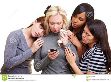 Women Comforting Sad Friend Stock Image Image Of Comfort