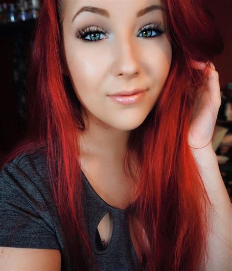 The redness can actually make them look smaller, and it isn't healthy to leave them looking so red! Makeup Ideas For Blue Eyes And Red Hair - Makeup Vidalondon