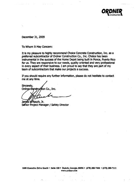 general letter  recommendation template letters