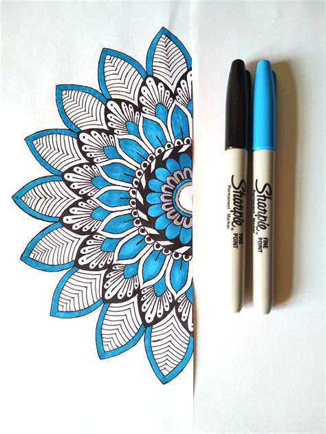 Pin On Watercolor Crayon Tattoos Mandala Art Mandala Drawing