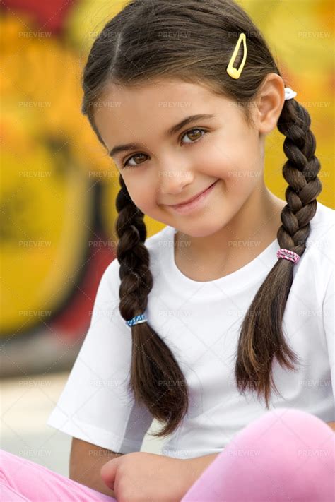 Little Girl Smiling Stock Photos Motion Array
