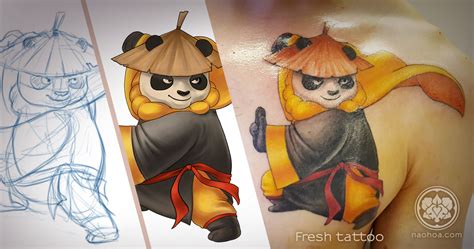Kung Fu Panda Tattoo Ideas Photos