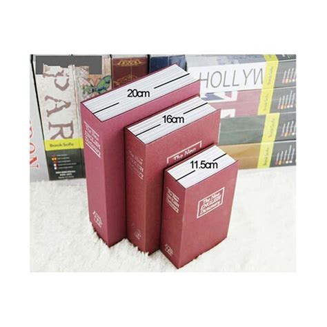 Coastal rectangular white wooden zigzag decorative box set. Fake Book English Dictionary Book Safe Box Storage Box ...