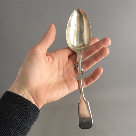 pair of large serving spoons