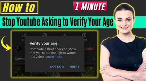 How To Stop Youtube Asking To Verify Your Age Youtube