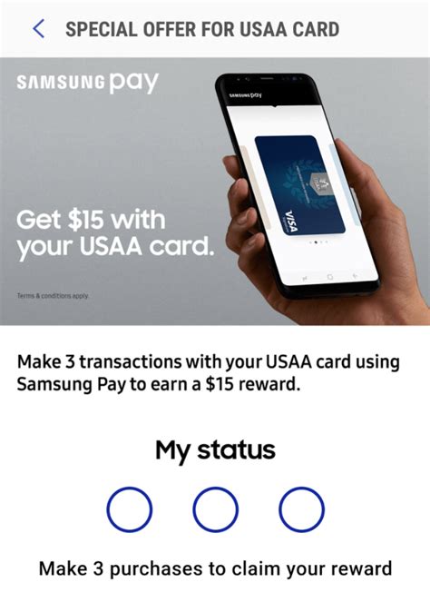 Supermarkets (on up to $15,000 in combined purchases) during your first 6 months of card membership. USAA Cardholders can get $15 Visa e-Card with Three ...