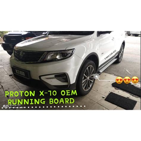 The 2020 proton x70 will be the first premium suv to be produced by proton and is based on the geely boyue. OEM PROTON X-70 SIDE STEP / RUNNING BOARD X70( FULL BOARD ...