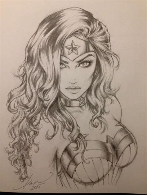 Wonder Woman Pencil Sketch Рисунки девушки Рисунки лица Рисунки диснея
