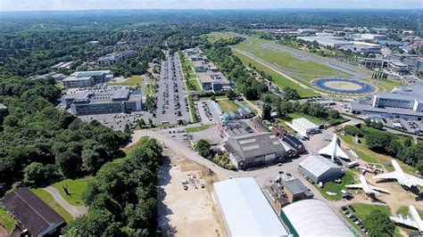 Brooklands Finishing Straight An Aerial Update Late May 2017 Youtube