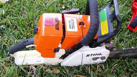 Stihl Ms 460 Ported Solo 681 Ported Youtube