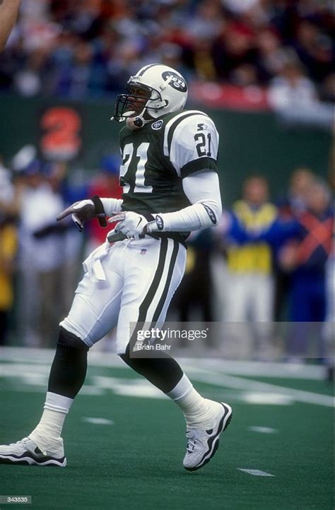 Safety Victor Green Of The New York Jets In Action During A Game