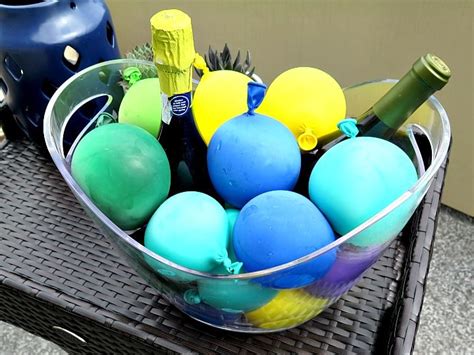 Keep Drinks Cool With Frozen Water Balloons In Your Cooler Frozen