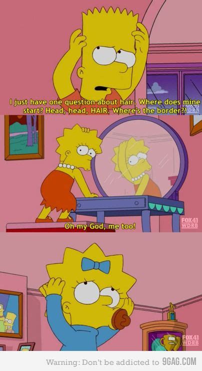 The Simpsons Is Talking To Each Other About Their Hair