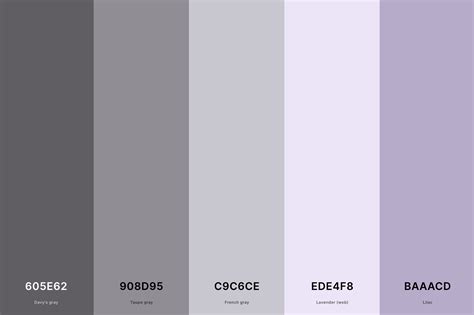 25 Best Lavender Color Palettes With Names And Hex Codes Creativebooster