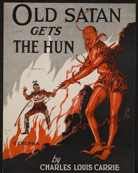 Old Satan Gets The Hun Library Of Congress