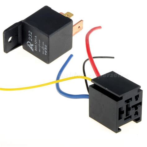 Find Waterproof 12v Fnrt Automotive Relay Heavy Duty 80a And Socket 4pin